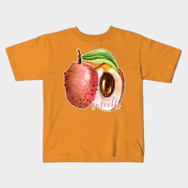 Smooth – fresh fruit Kids T-Shirt by VintageHeroes